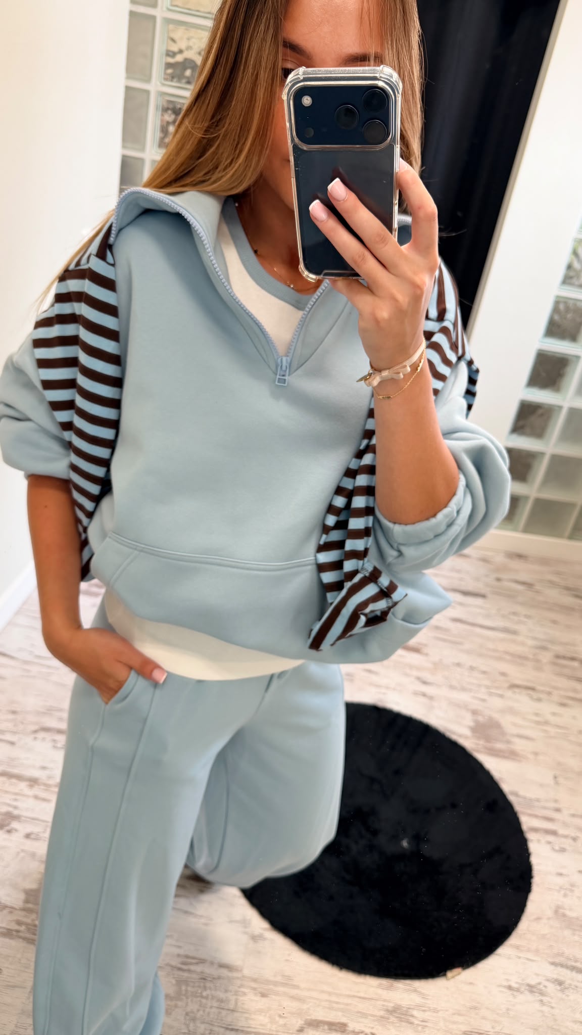 Bluza Długa Stone Blue  (3)