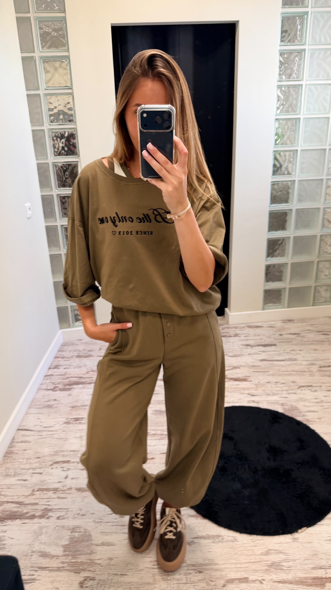T-shirt B Eucalypto Olive  (2)