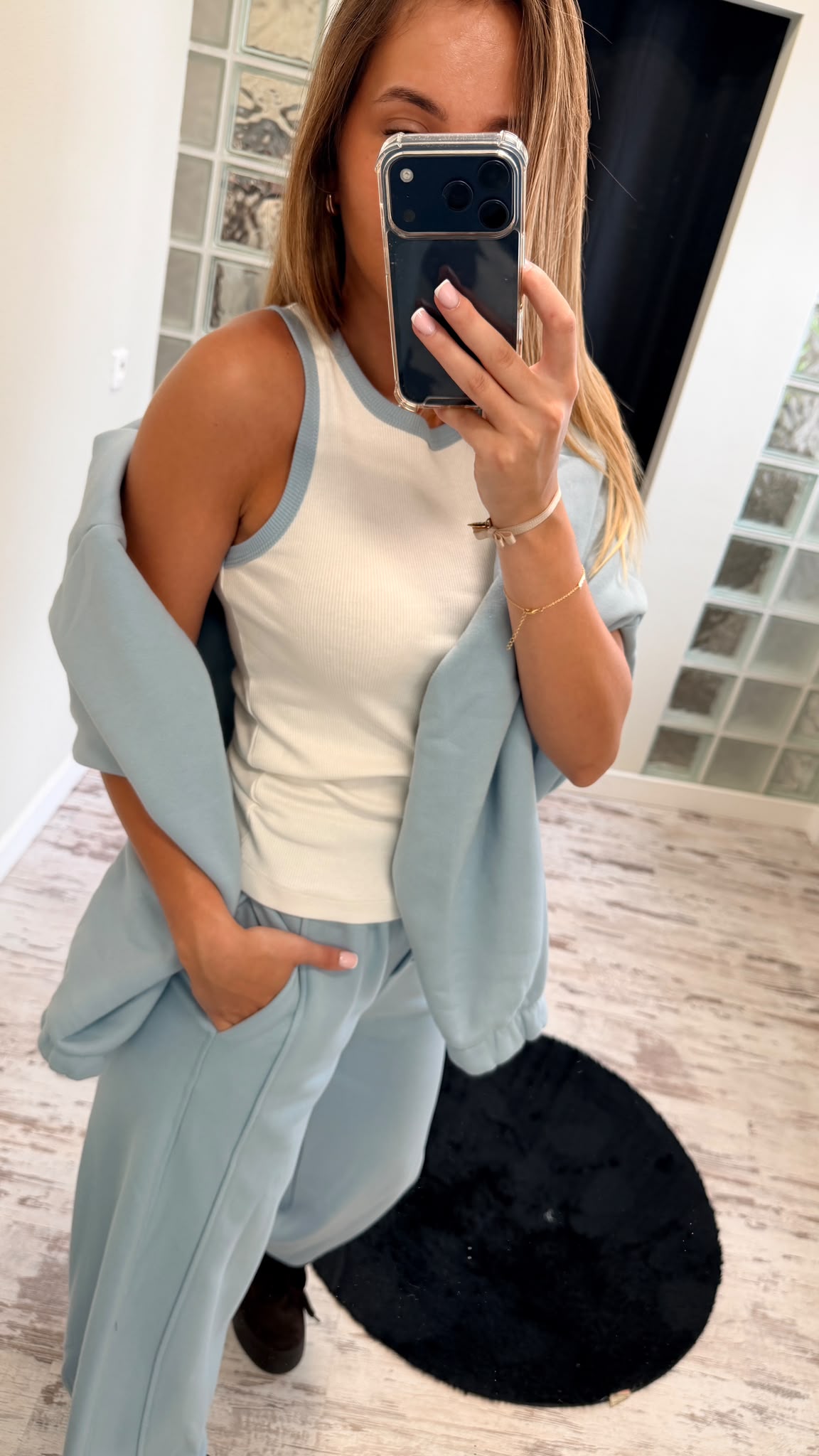 Top Lamówka Stone Blue 