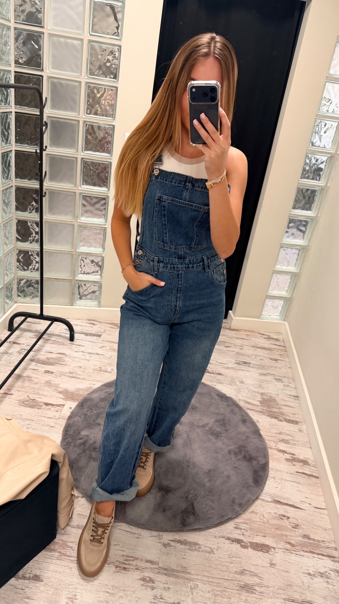 Jeansy Ogrodniczki 