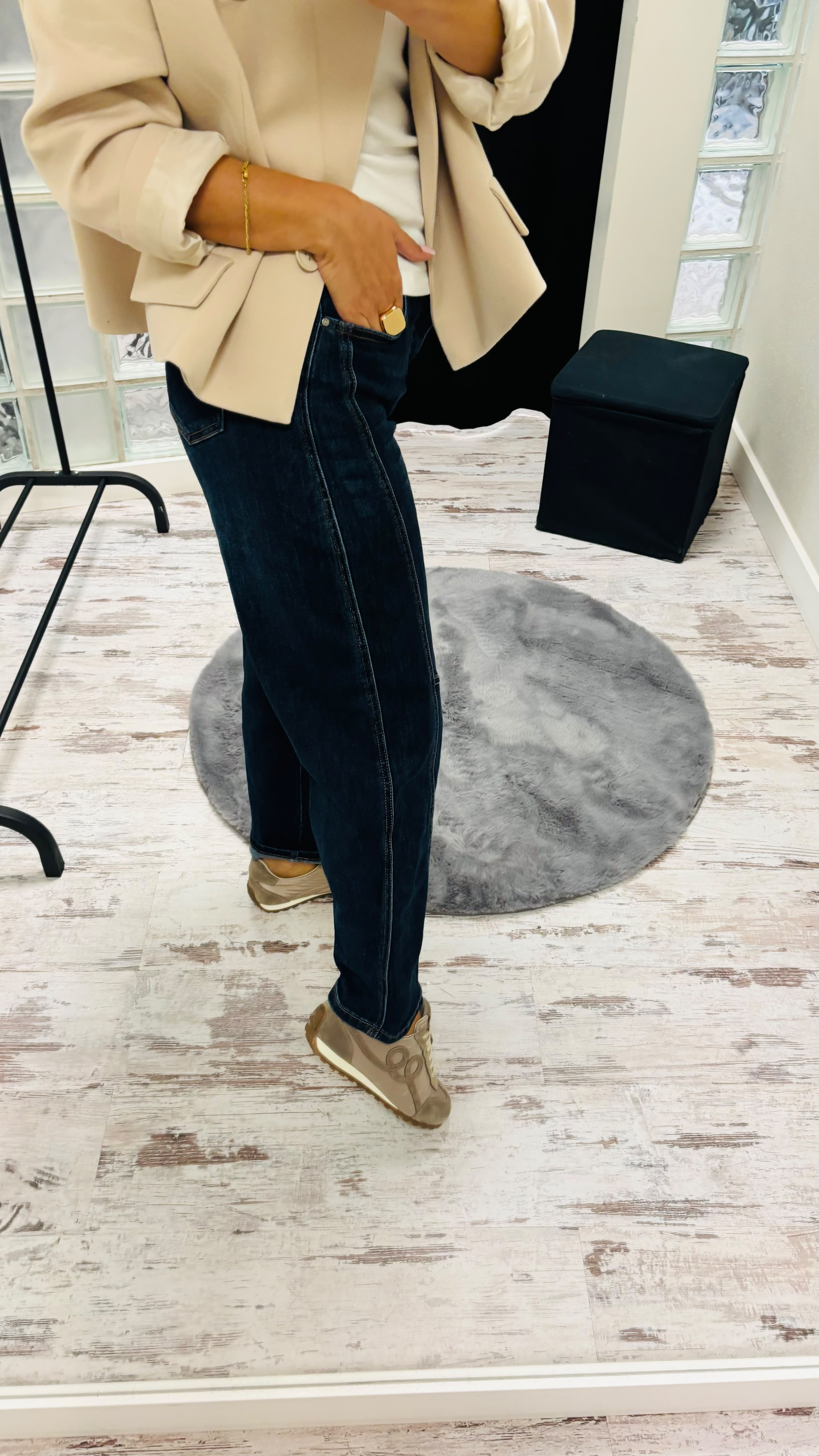 Jeansy Navy  (2)