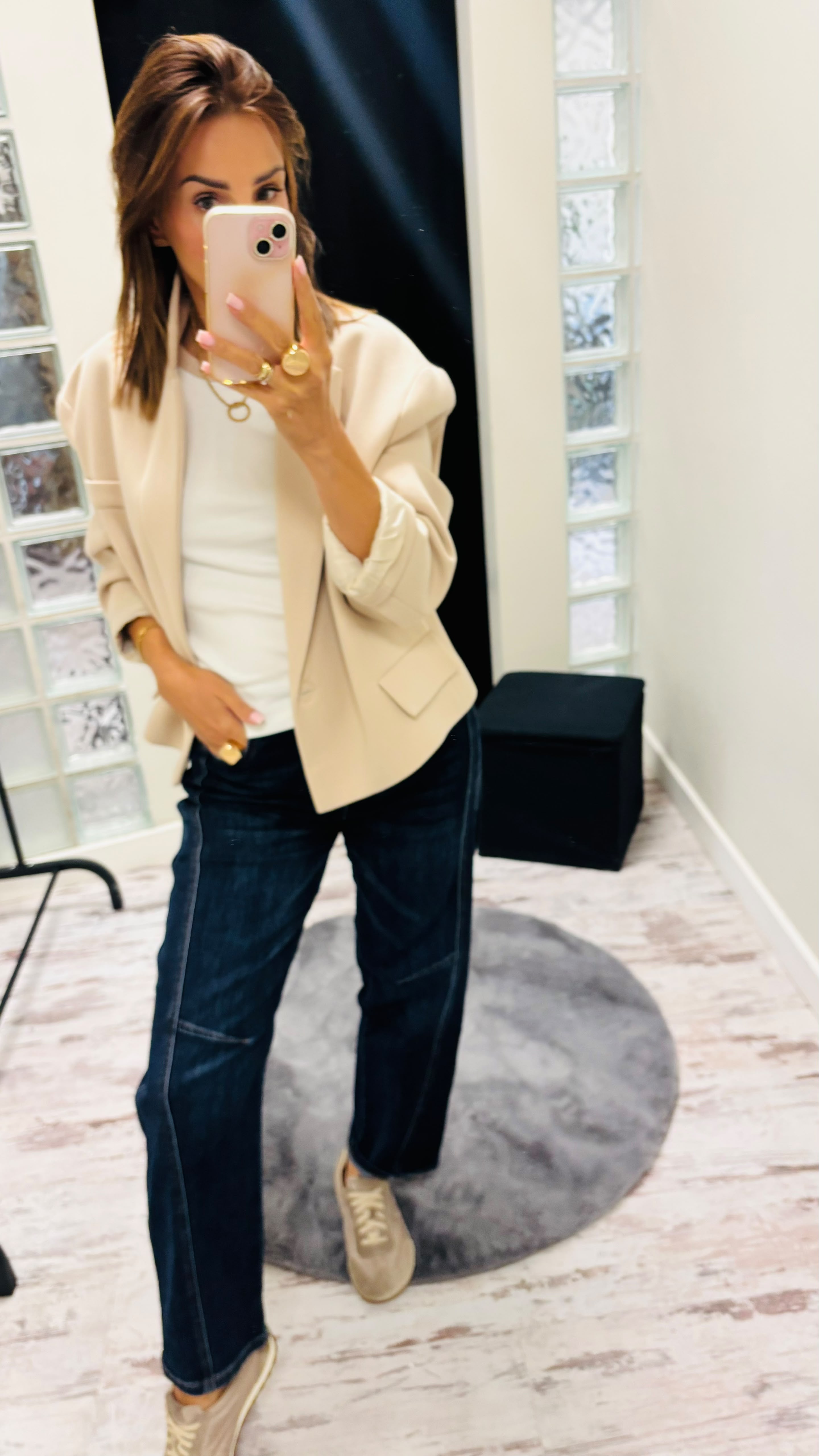 Jeansy Navy 